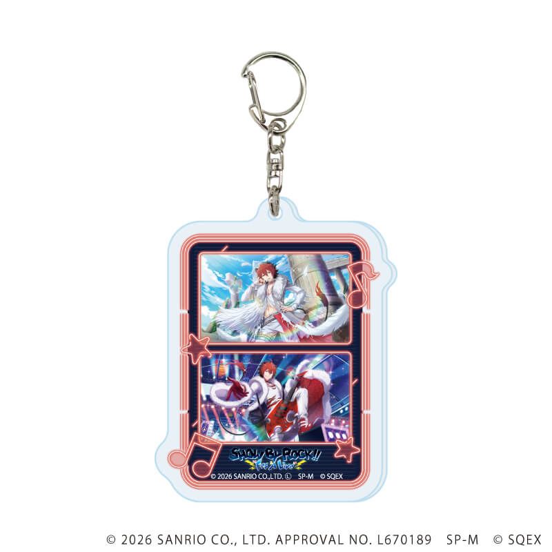 アクリルキーホルダー「SHOW BY ROCK!! Fes A Live」189/コンプリートセット(全8種)(公式イラスト)