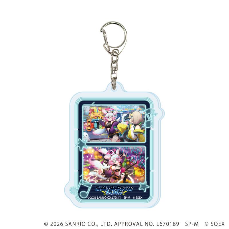 アクリルキーホルダー「SHOW BY ROCK!! Fes A Live」192/ブラインド(8種)(公式イラスト)