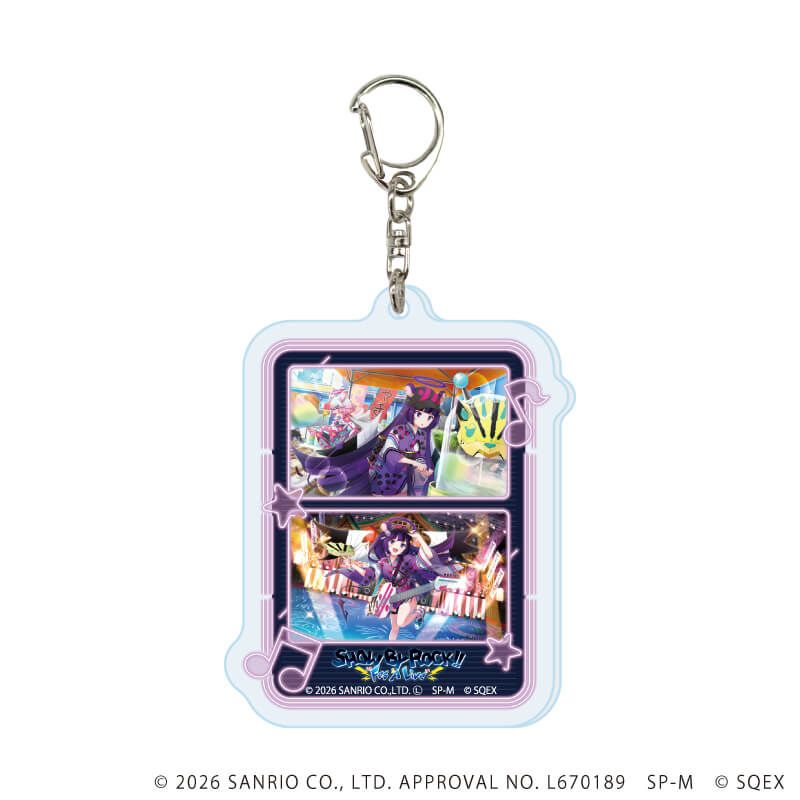 アクリルキーホルダー「SHOW BY ROCK!! Fes A Live」192/ブラインド(8種)(公式イラスト)