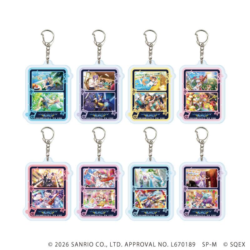 アクリルキーホルダー「SHOW BY ROCK!! Fes A Live」191/ブラインド(8種)(公式イラスト)