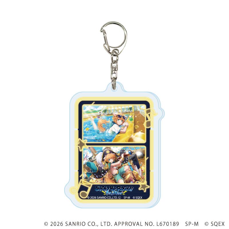 アクリルキーホルダー「SHOW BY ROCK!! Fes A Live」191/ブラインド(8種)(公式イラスト)