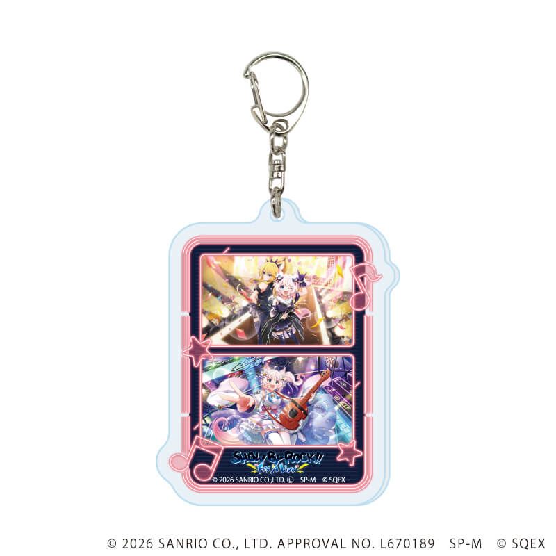アクリルキーホルダー「SHOW BY ROCK!! Fes A Live」191/ブラインド(8種)(公式イラスト)