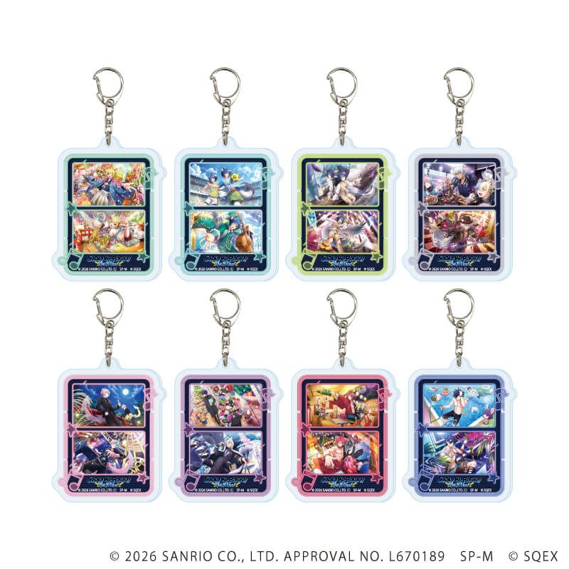 アクリルキーホルダー「SHOW BY ROCK!! Fes A Live」190/ブラインド(8種)(公式イラスト)