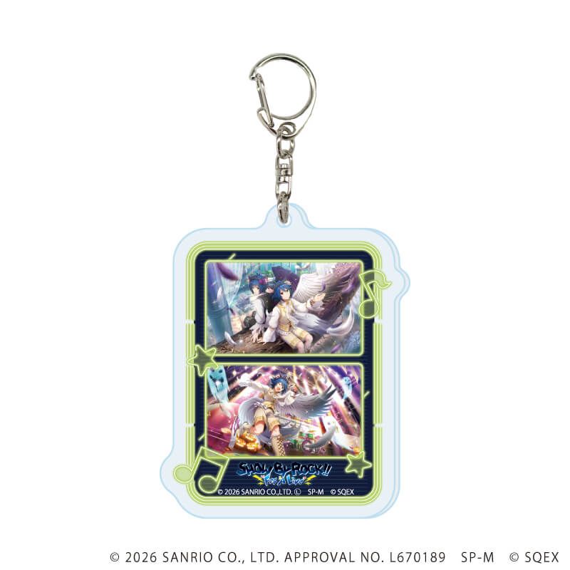 アクリルキーホルダー「SHOW BY ROCK!! Fes A Live」190/ブラインド(8種)(公式イラスト)