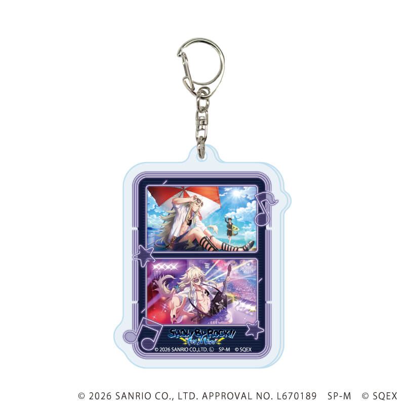 アクリルキーホルダー「SHOW BY ROCK!! Fes A Live」189/ブラインド(8種)(公式イラスト)