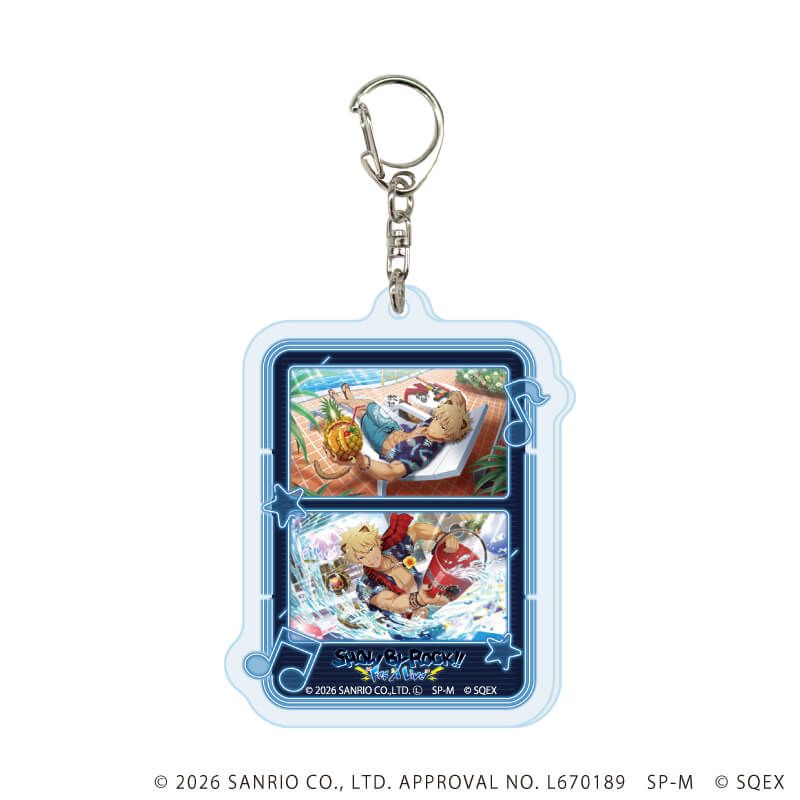 アクリルキーホルダー「SHOW BY ROCK!! Fes A Live」189/ブラインド(8種)(公式イラスト)