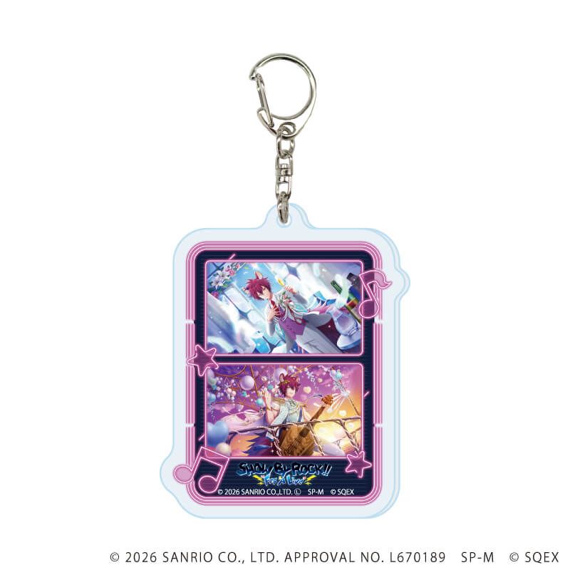 アクリルキーホルダー「SHOW BY ROCK!! Fes A Live」189/ブラインド(8種)(公式イラスト)