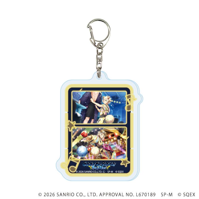 アクリルキーホルダー「SHOW BY ROCK!! Fes A Live」189/ブラインド(8種)(公式イラスト)