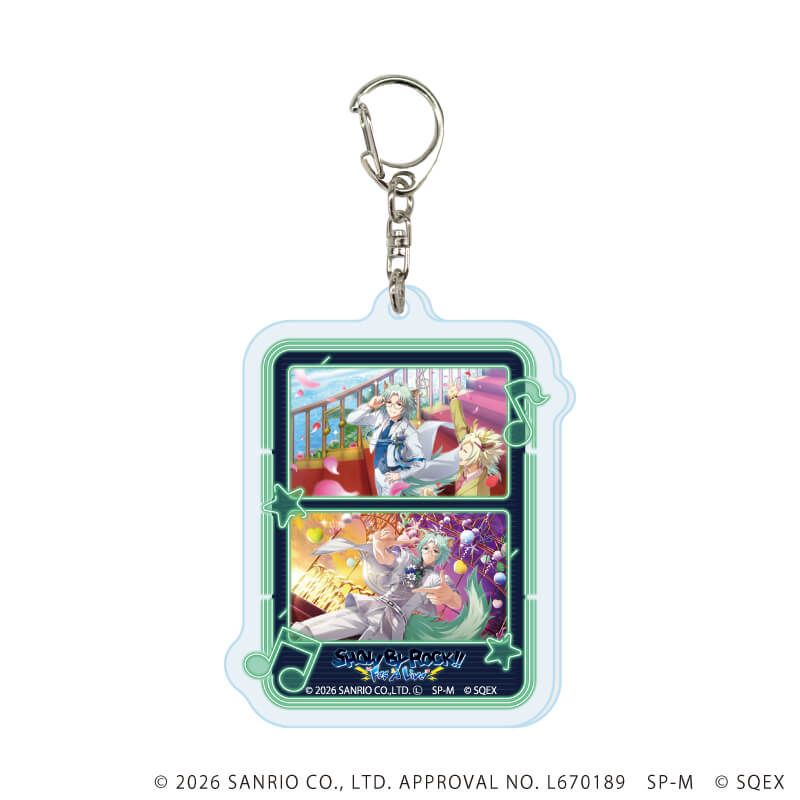 アクリルキーホルダー「SHOW BY ROCK!! Fes A Live」189/ブラインド(8種)(公式イラスト)