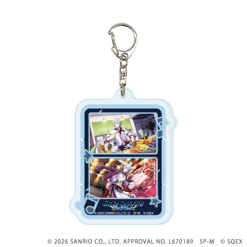 アクリルキーホルダー「SHOW BY ROCK!! Fes A Live」189/ブラインド(8種)(公式イラスト)