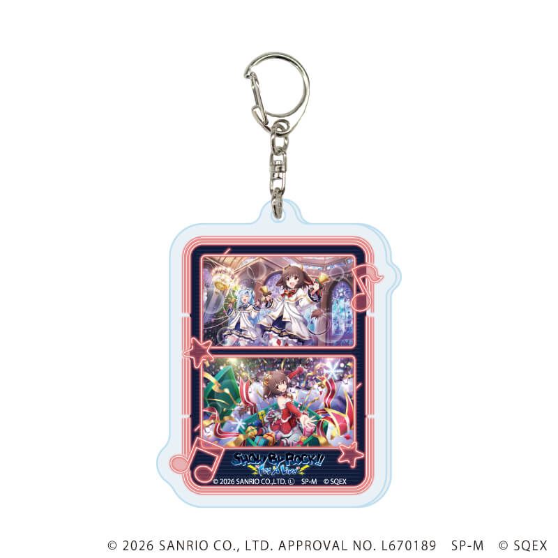 アクリルキーホルダー「SHOW BY ROCK!! Fes A Live」188/ブラインド(11種)(公式イラスト)