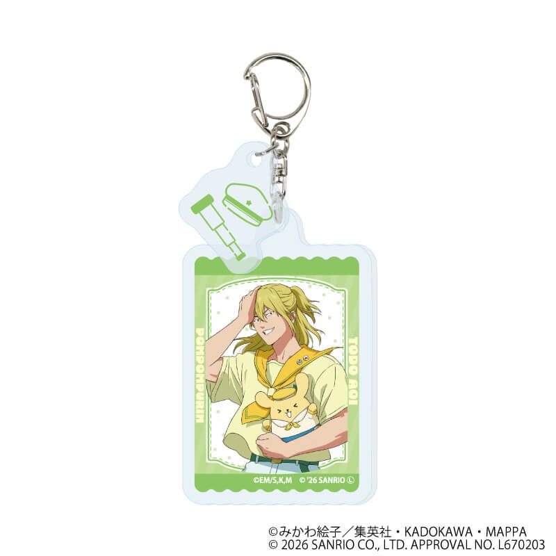 パーツ付きアクリルキーホルダー「忘却バッテリー×サンリオキャラクターズ」01/コンプリートセット(全7種)(コラボイラスト)