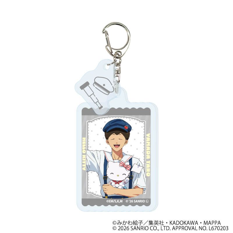 パーツ付きアクリルキーホルダー「忘却バッテリー×サンリオキャラクターズ」01/コンプリートセット(全7種)(コラボイラスト)