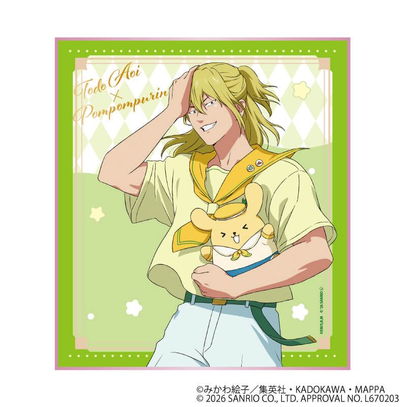 ミニ色紙「忘却バッテリー×サンリオキャラクターズ」01/コンプリートセット(全7種)(コラボイラスト)