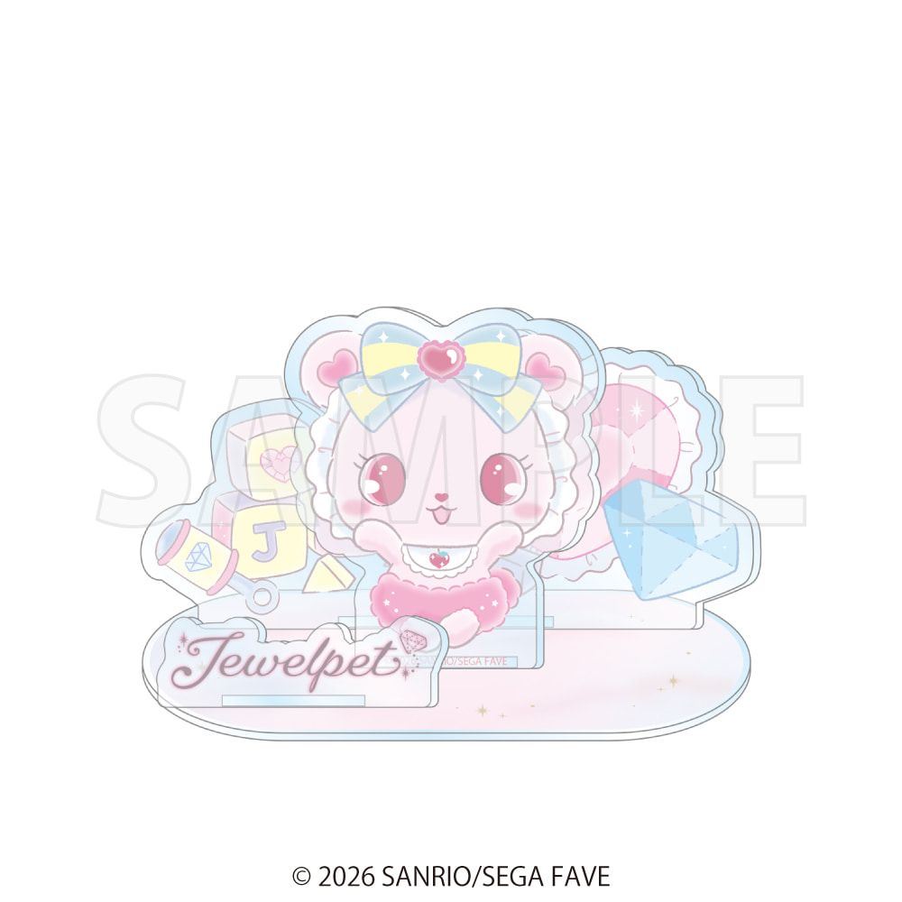 ジュエルペット 背景付きアクリルスタンド ローサ