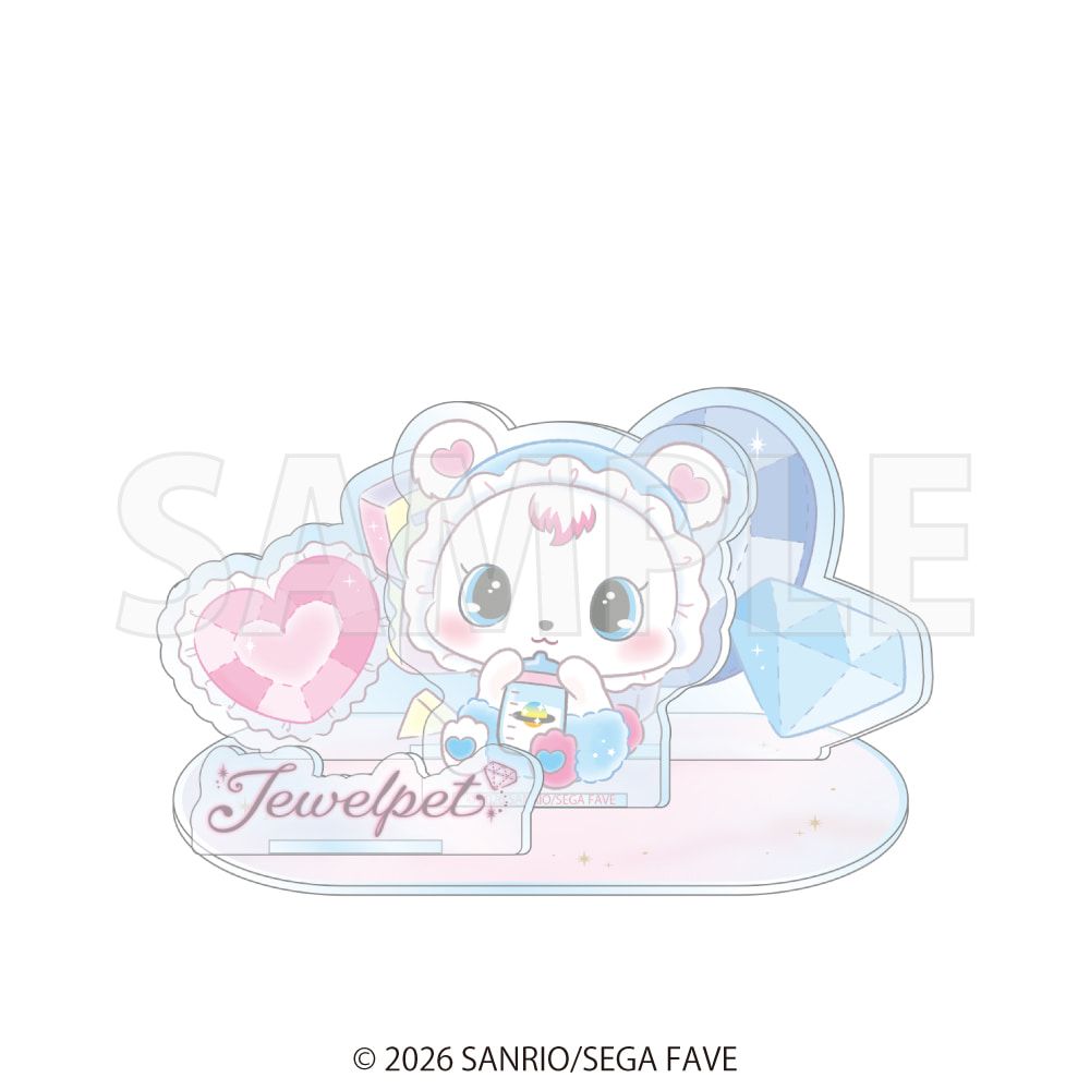 ジュエルペット 背景付きアクリルスタンド ラブラ