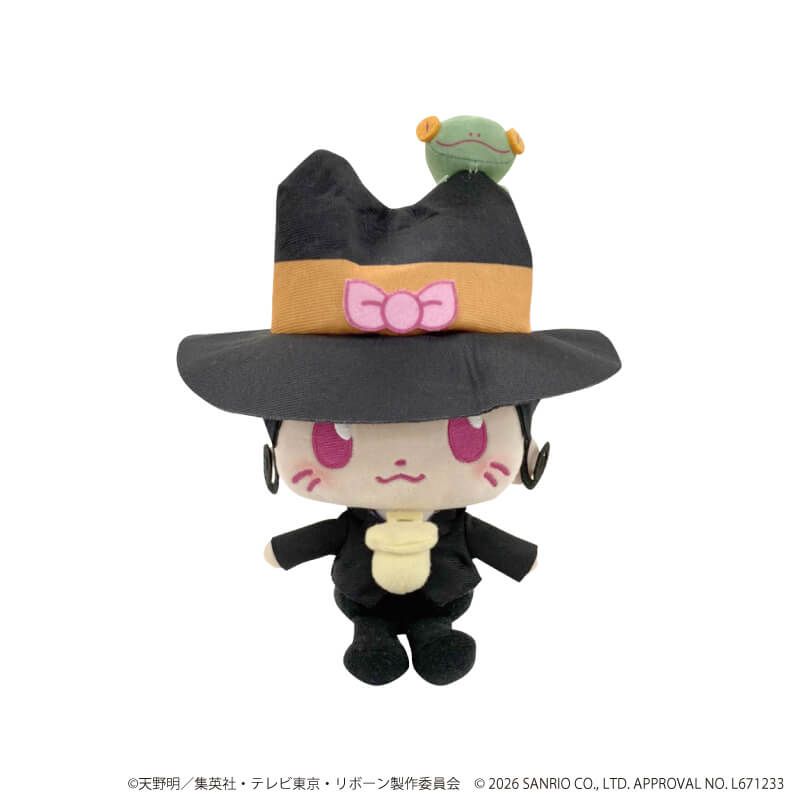 ぬいぐるみ「家庭教師ヒットマンREBORN!×SANRIO CHARACTERS」01/リボーン×ニャニィニュニェニョン