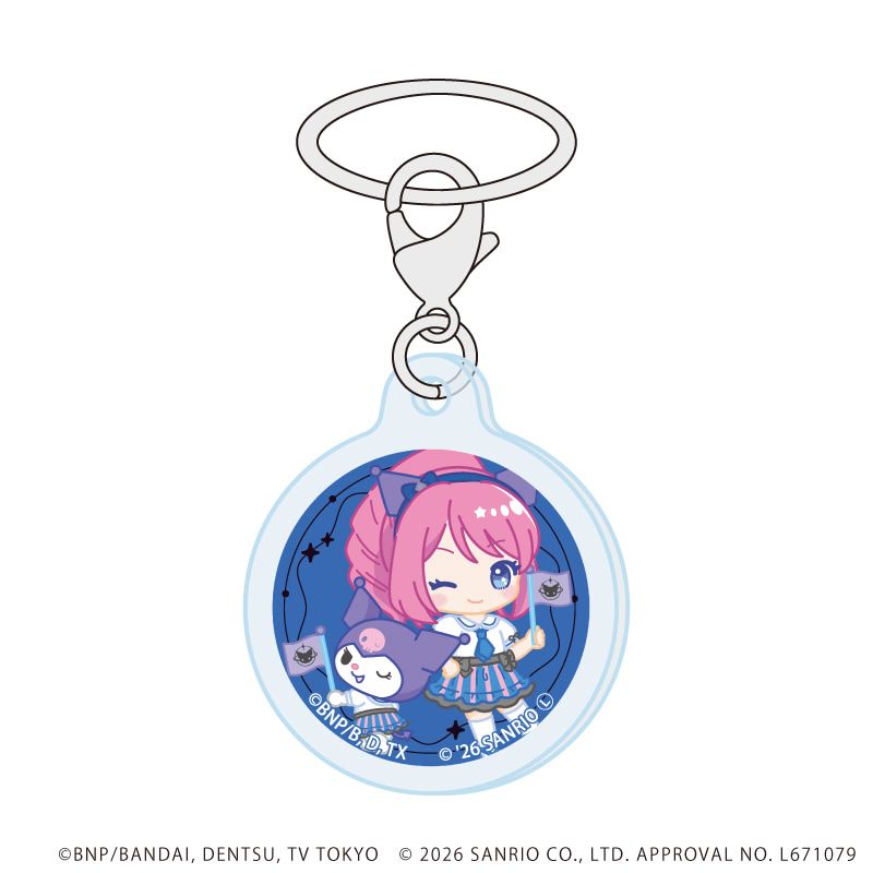 アンブレラマーカー「アイカツスターズ！×サンリオキャラクターズ」01/コンプリートセット(全10種)(コラボイラスト(ミニキャラ))