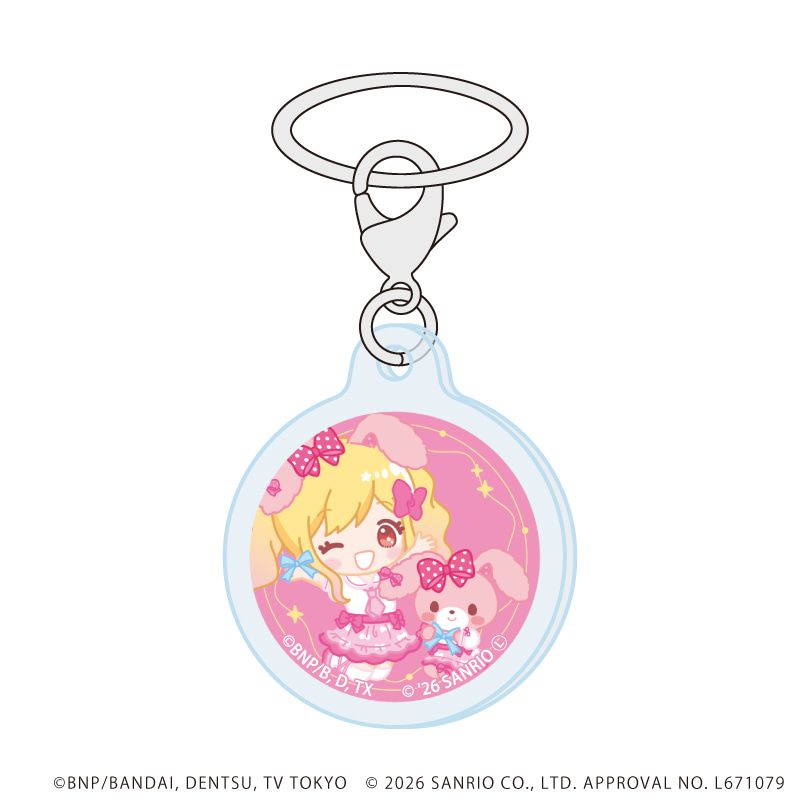 アンブレラマーカー「アイカツスターズ！×サンリオキャラクターズ」01/トレーディング(10種)(コラボイラスト(ミニキャラ))