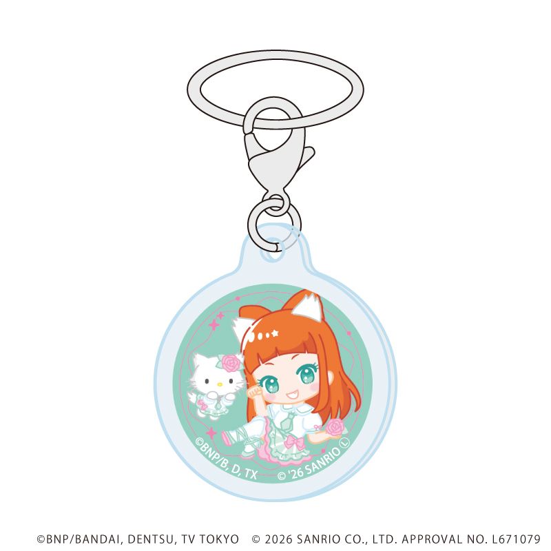 アンブレラマーカー「アイカツスターズ！×サンリオキャラクターズ」01/トレーディング(10種)(コラボイラスト(ミニキャラ))