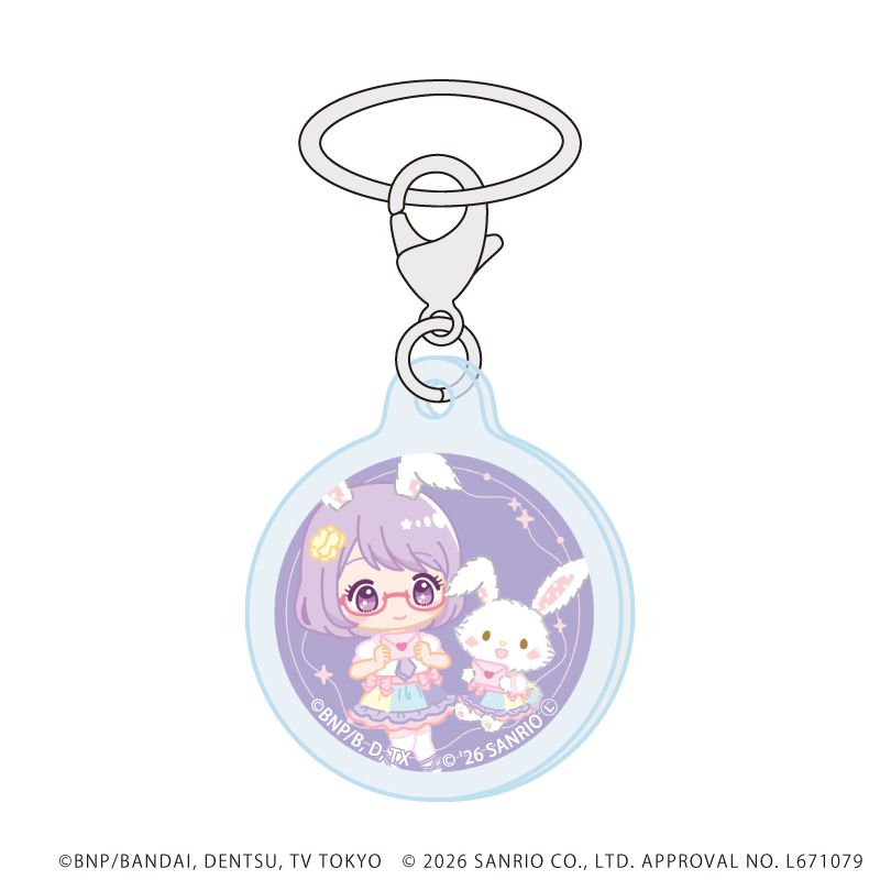 アンブレラマーカー「アイカツスターズ！×サンリオキャラクターズ」01/トレーディング(10種)(コラボイラスト(ミニキャラ))