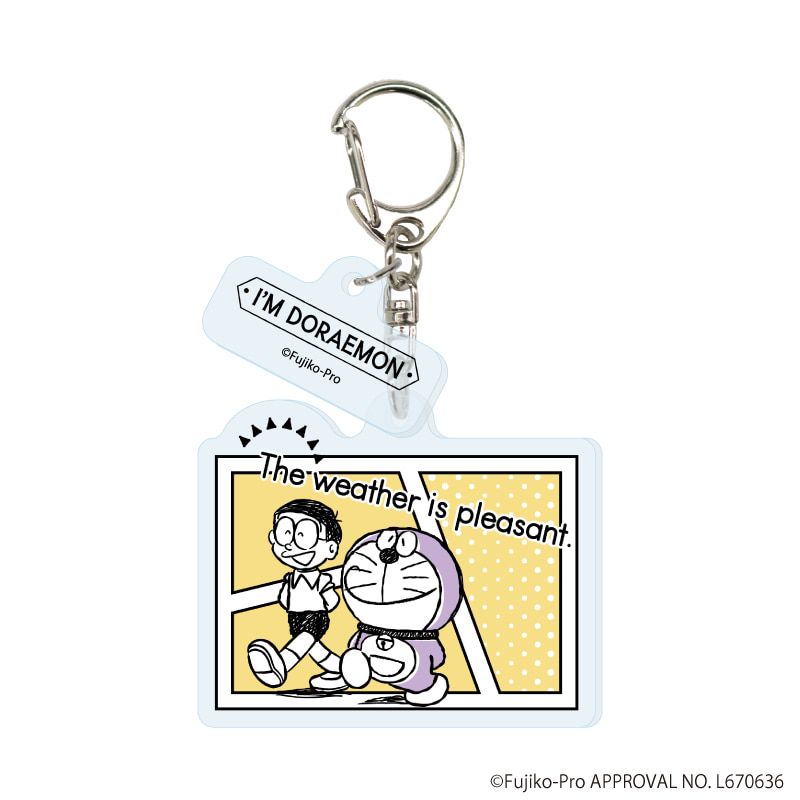 パーツ付きアクリルキーホルダー「I'm Doraemon」02/コンプリートセット(全6種)