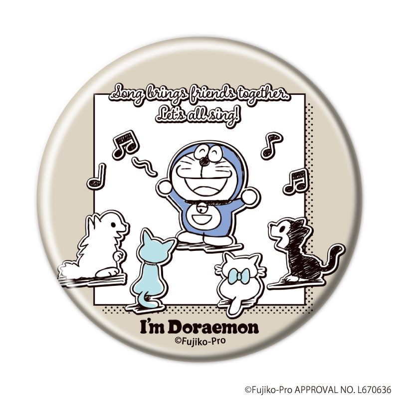 缶バッジ「I'm Doraemon」03/vol.03コンプリートセット(全7種)