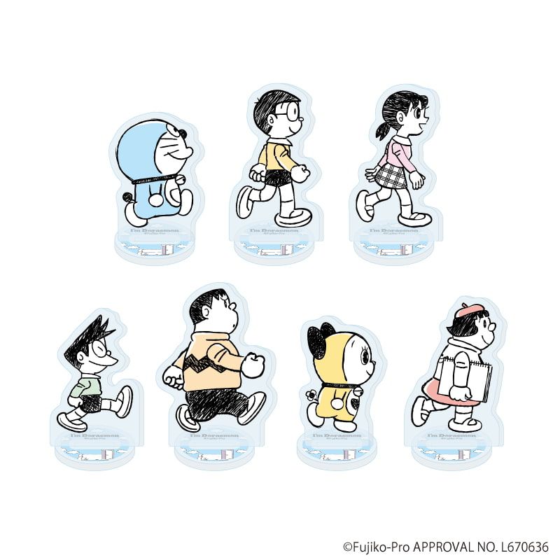 アクリルぷちスタンド「I'm Doraemon」02/ブラインド(7種)