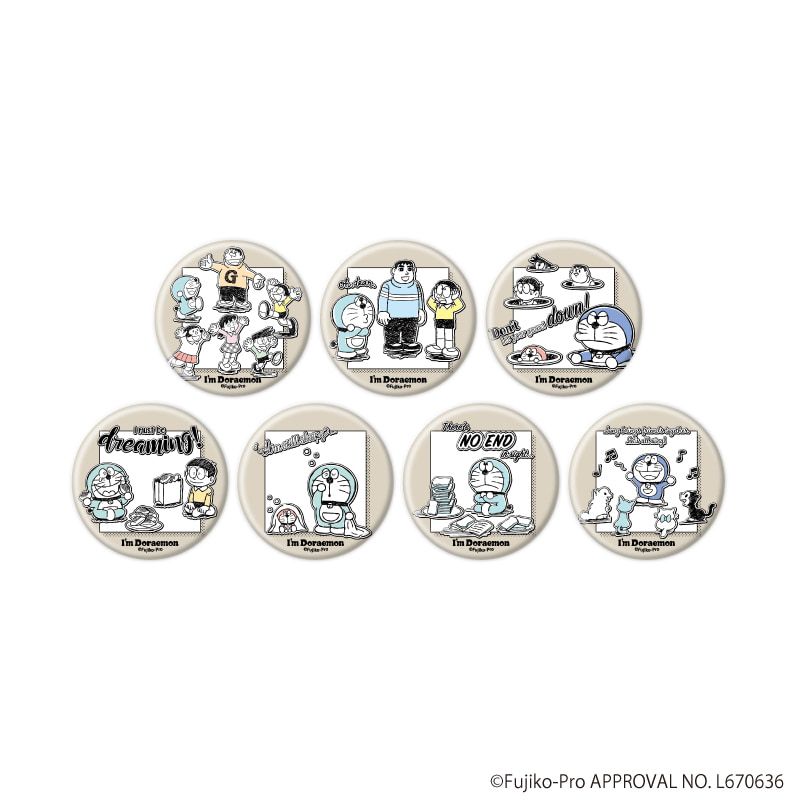 缶バッジ「I'm Doraemon」03/vol.03ブラインド(7種)