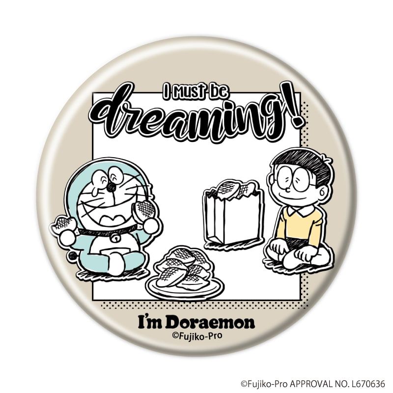 缶バッジ「I'm Doraemon」03/vol.03ブラインド(7種)