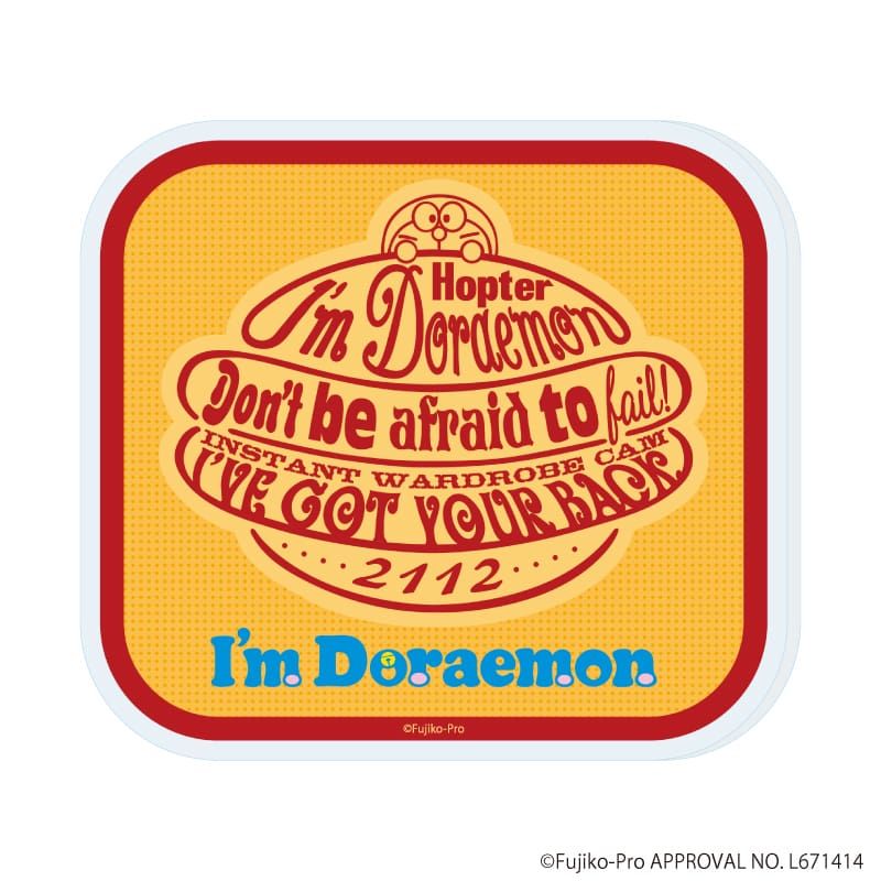 ダイカットアクリルコースター「I’ｍ Doraemon」04/I'm Doraemon D