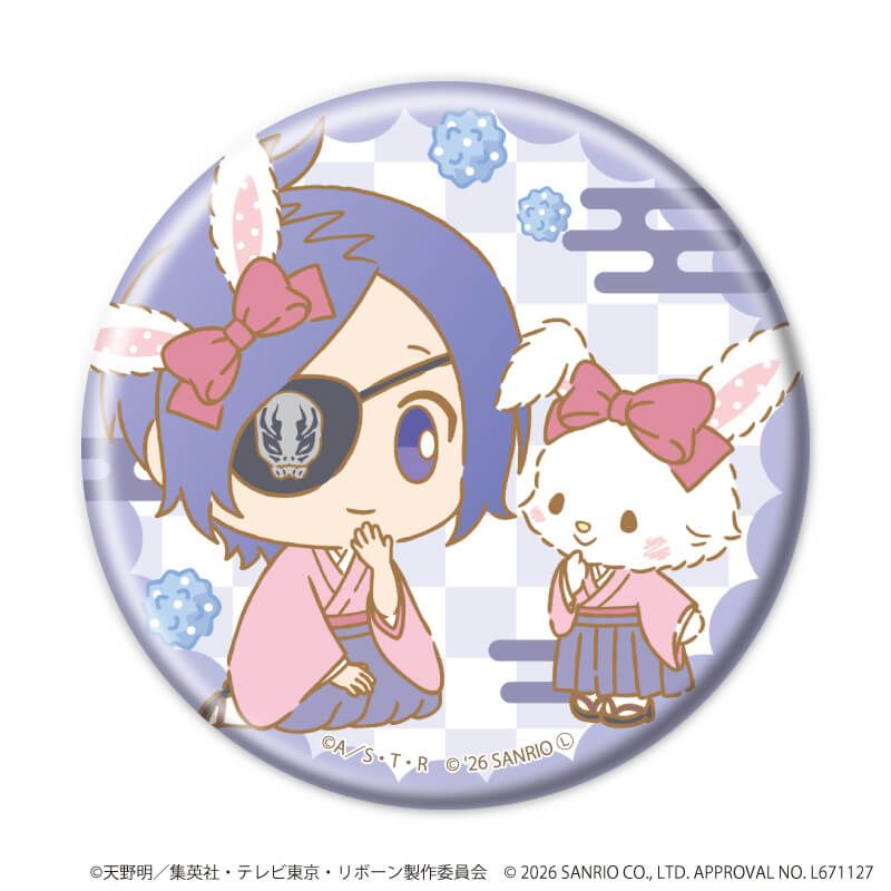 缶バッジ57ミリ「家庭教師ヒットマンREBORN!×SANRIO CHARACTERS」09/コンプリートセット(全10種)(コラボイラスト)