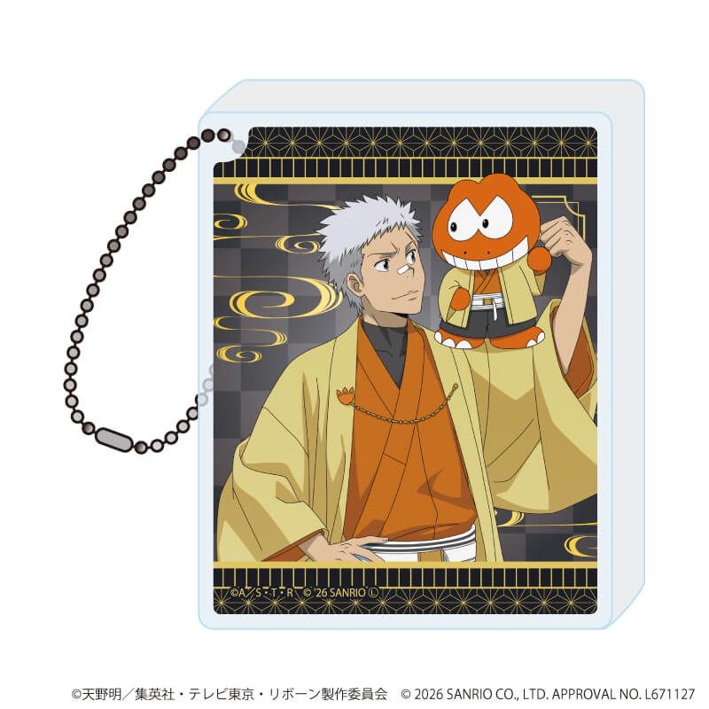 アクリルブロックキーホルダー「家庭教師ヒットマンREBORN!×SANRIO CHARACTERS」02/コンプリートセット(全5種)(コラボイラスト)
