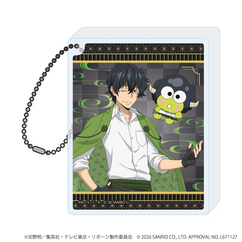 アクリルブロックキーホルダー「家庭教師ヒットマンREBORN!×SANRIO CHARACTERS」02/コンプリートセット(全5種)(コラボイラスト)
