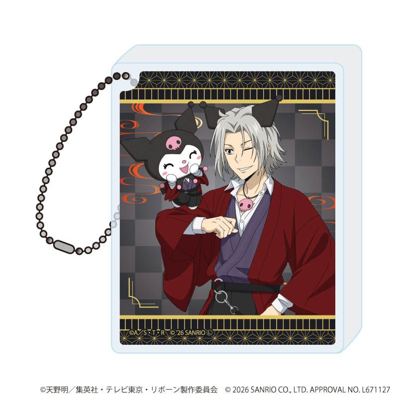 アクリルブロックキーホルダー「家庭教師ヒットマンREBORN!×SANRIO CHARACTERS」01/コンプリートセット(全5種)(コラボイラスト)