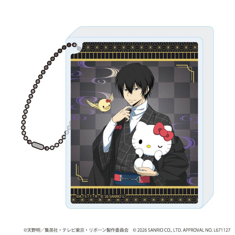 アクリルブロックキーホルダー「家庭教師ヒットマンREBORN!×SANRIO CHARACTERS」01/コンプリートセット(全5種)(コラボイラスト)