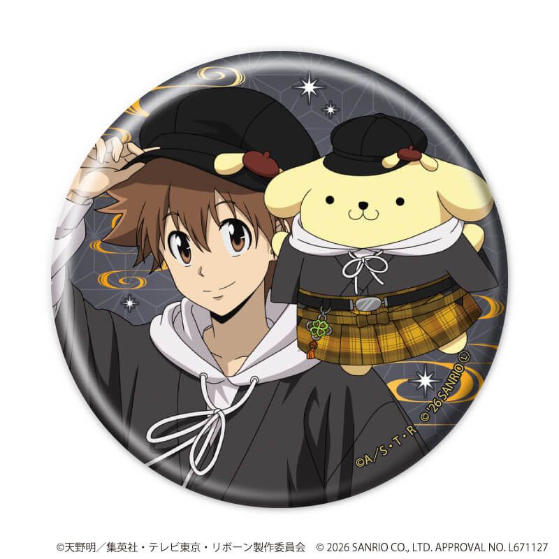 缶バッジ57ミリ「家庭教師ヒットマンREBORN!×SANRIO CHARACTERS」08/コンプリートセット(全10種)(コラボイラスト)