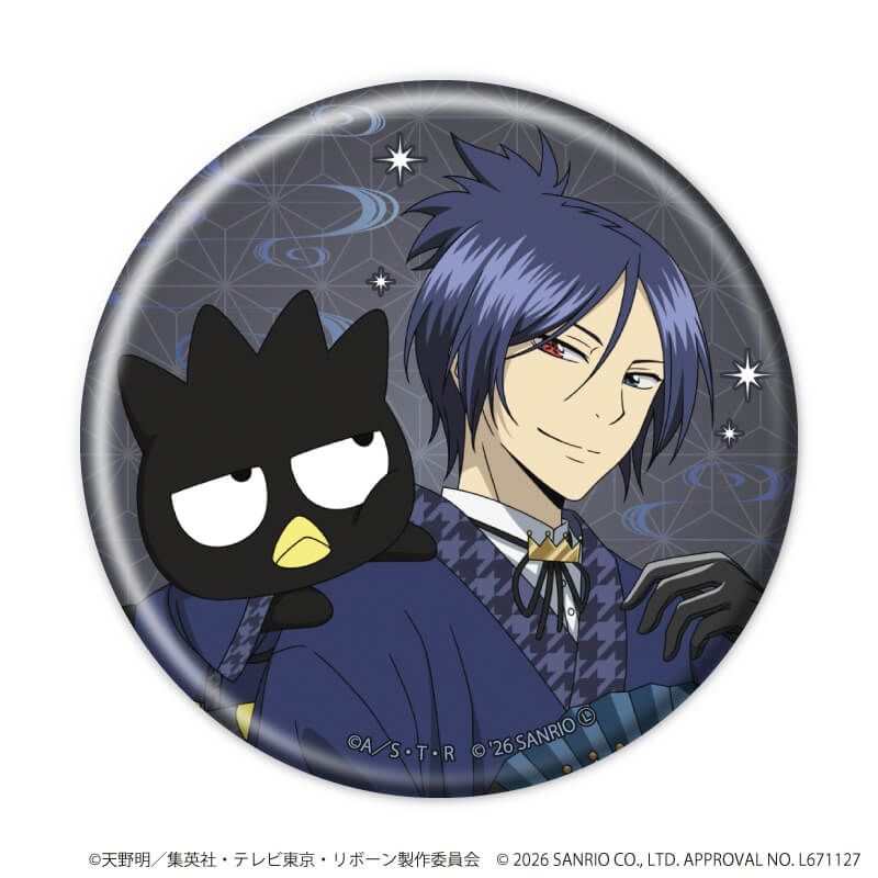 缶バッジ57ミリ「家庭教師ヒットマンREBORN!×SANRIO CHARACTERS」08/コンプリートセット(全10種)(コラボイラスト)