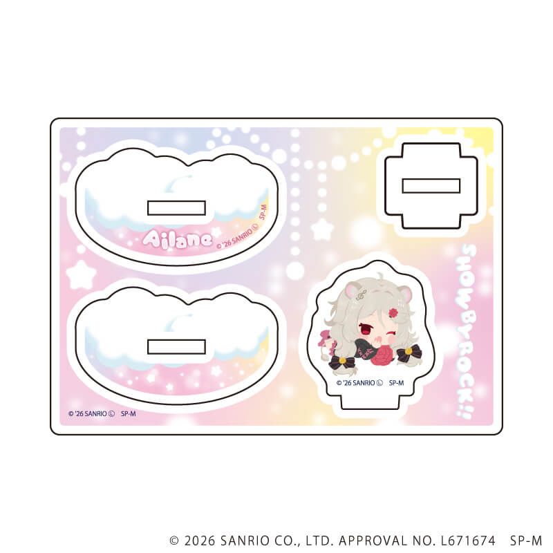 ゆらゆらアクリルスタンド「SHOW BY ROCK!!」19/アイレーン(ミニキャライラスト)