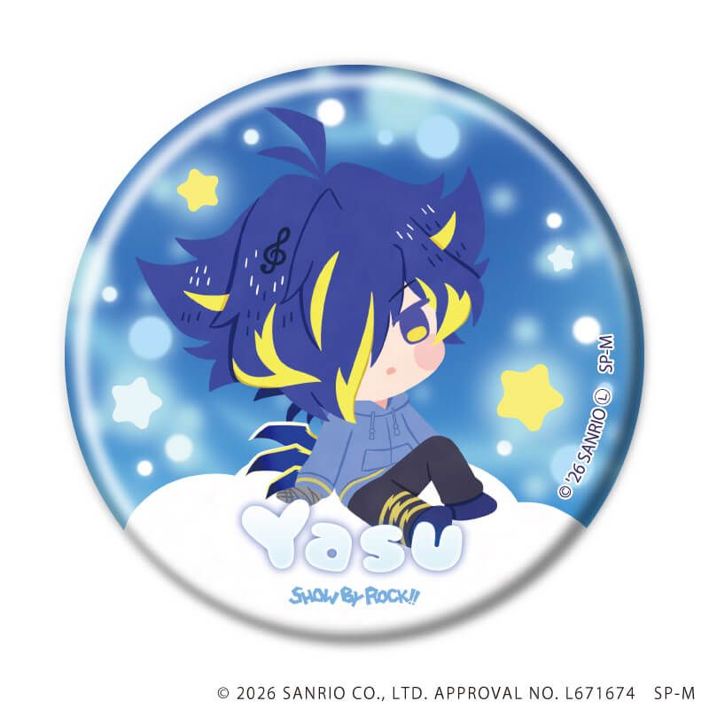 缶バッジ「SHOW BY ROCK!!」54/コンプリートセット(全10種)(ミニキャライラスト)