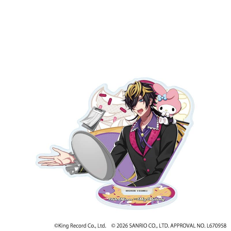 アクリルスタンド「ヒプノシスマイク SANRIO NAKAYOKU EDIT」35/四十物 十四×マイメロディ(コラボイラスト)