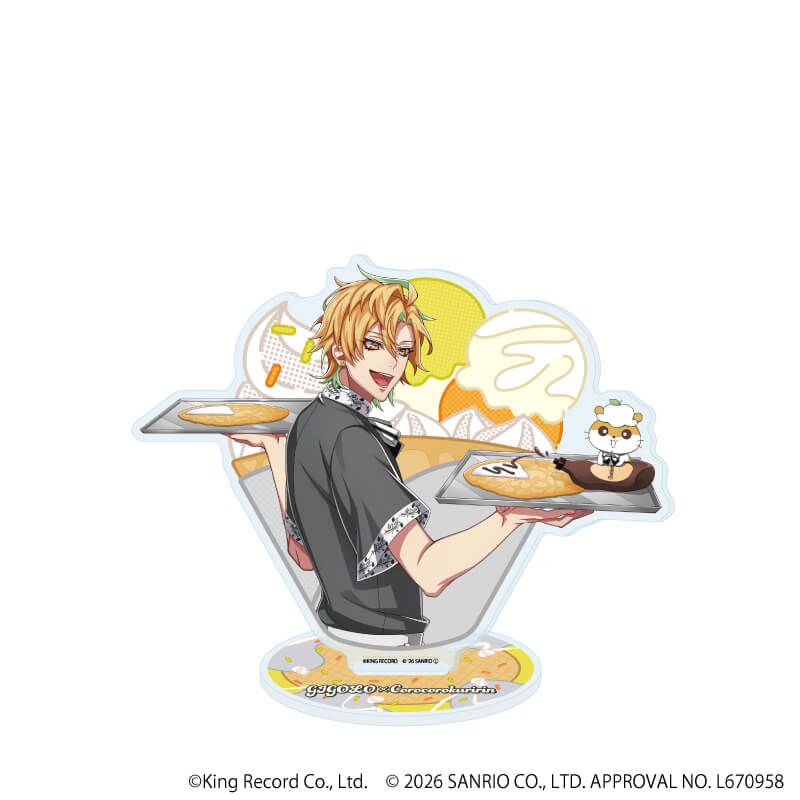 アクリルスタンド「ヒプノシスマイク SANRIO NAKAYOKU EDIT」29/伊弉冉 一二三×コロコロクリリン(コラボイラスト)