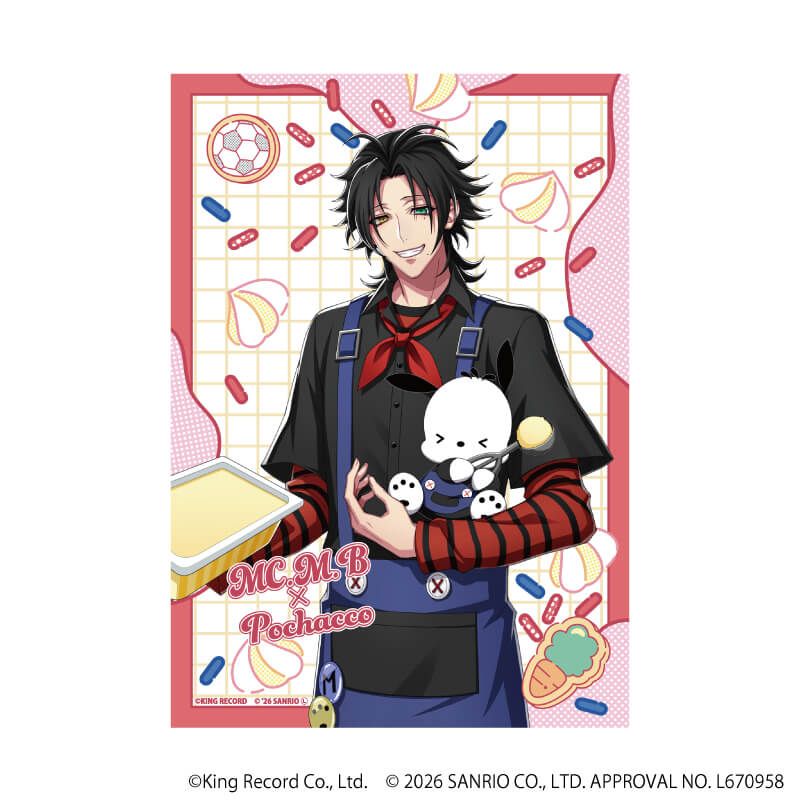 L版ブロマイド3枚セット「ヒプノシスマイク SANRIO NAKAYOKU EDIT」01/ブラインド(18種)(コラボイラスト)