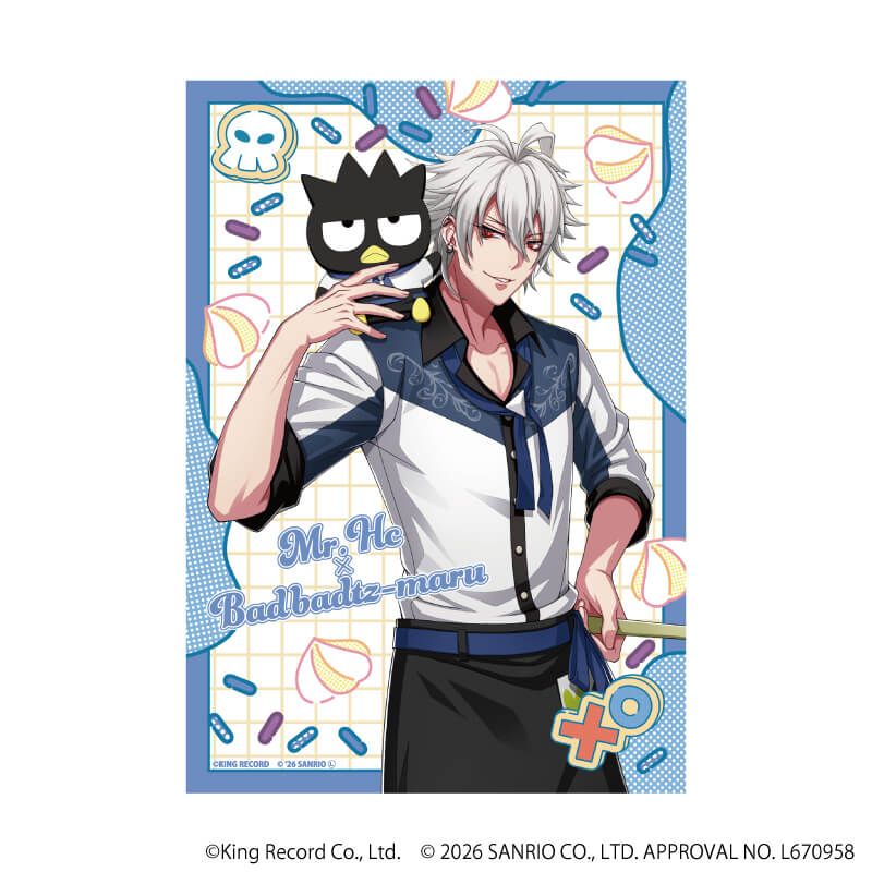 L版ブロマイド3枚セット「ヒプノシスマイク SANRIO NAKAYOKU EDIT」01/ブラインド(18種)(コラボイラスト)
