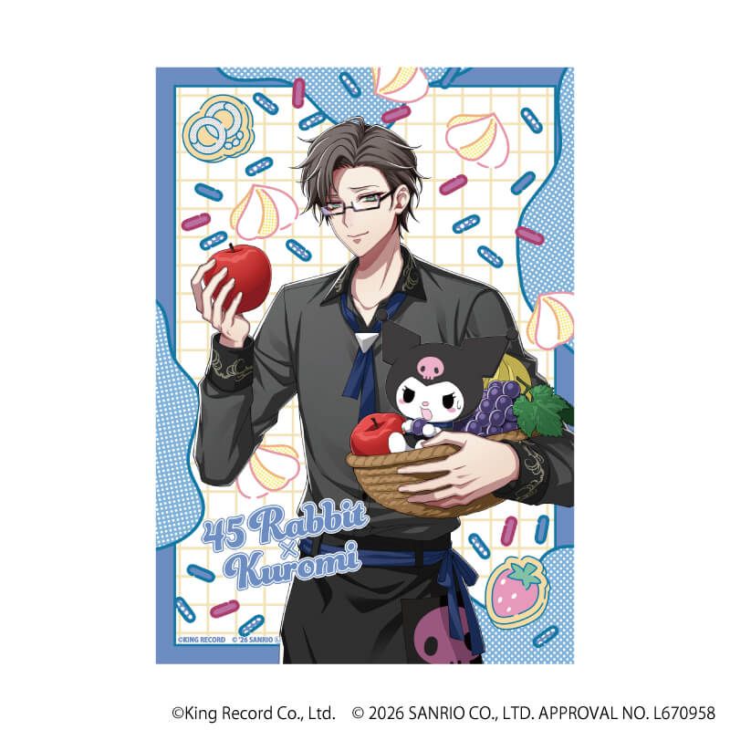 L版ブロマイド3枚セット「ヒプノシスマイク SANRIO NAKAYOKU EDIT」01/ブラインド(18種)(コラボイラスト)