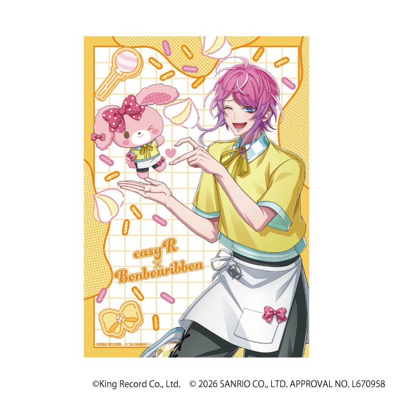 L版ブロマイド3枚セット「ヒプノシスマイク SANRIO NAKAYOKU EDIT」01/ブラインド(18種)(コラボイラスト)