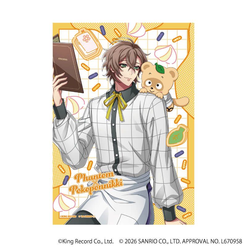 L版ブロマイド3枚セット「ヒプノシスマイク SANRIO NAKAYOKU EDIT」01/ブラインド(18種)(コラボイラスト)