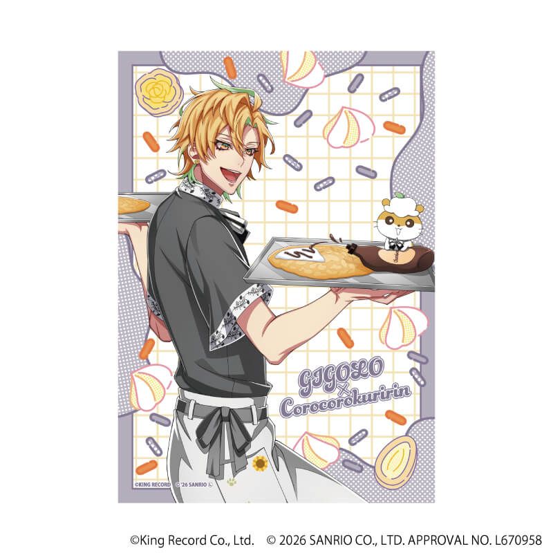 L版ブロマイド3枚セット「ヒプノシスマイク SANRIO NAKAYOKU EDIT」01/ブラインド(18種)(コラボイラスト)