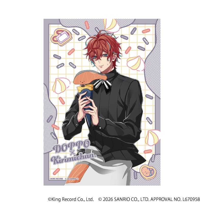 L版ブロマイド3枚セット「ヒプノシスマイク SANRIO NAKAYOKU EDIT」01/ブラインド(18種)(コラボイラスト)