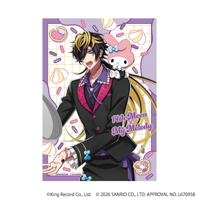 L版ブロマイド3枚セット「ヒプノシスマイク SANRIO NAKAYOKU EDIT」01/ブラインド(18種)(コラボイラスト)